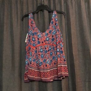 Never worn, Francesca’s tank top!